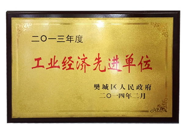 2013年度工業(yè)經濟先進單位