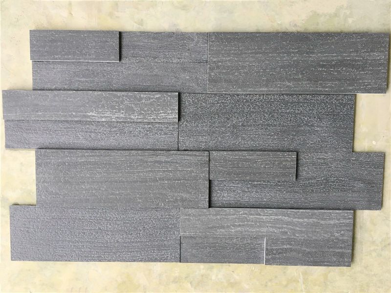 黑檀木紋細條組合(Black Ebony Dimensional Tile Format)